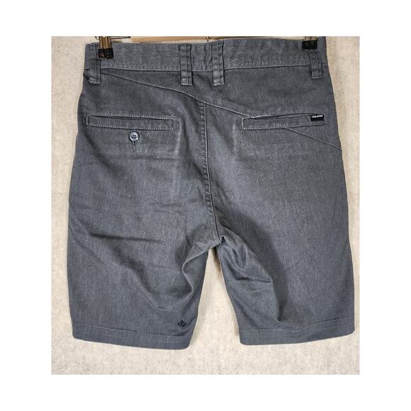 VOLCOM Gray OG Chino Casual Skater Shorts SZ 28 - Picture 2 of 8